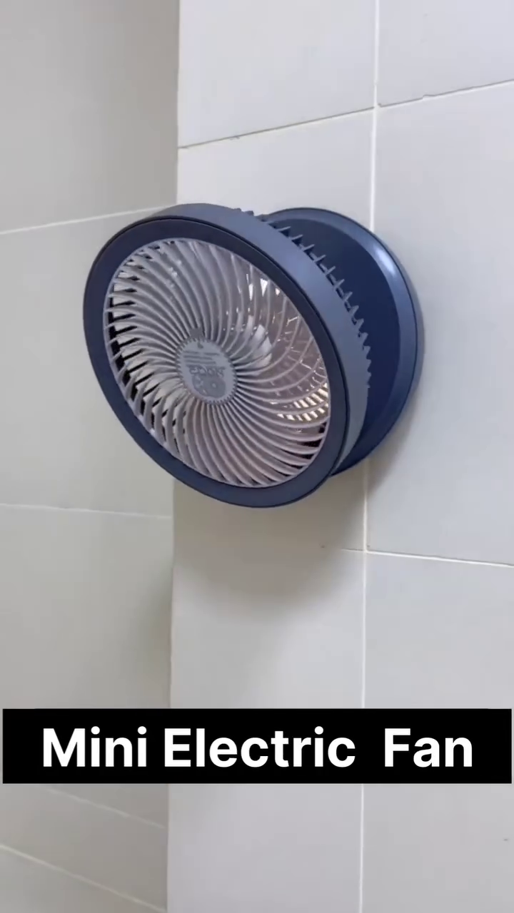 BreezeFix Wall-Mount Turbo Fan with LED Backlight