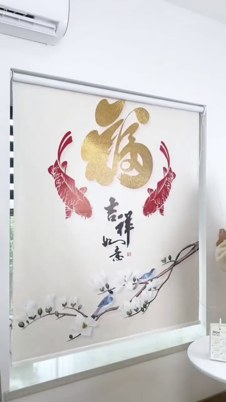 Elegant Scenic Roller Blind β Nature-Inspired Window Art