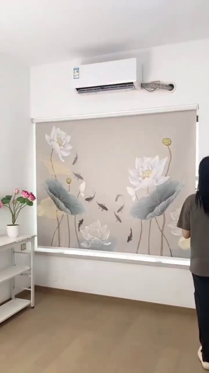 Elegant Scenic Roller Blind β Nature-Inspired Window Art