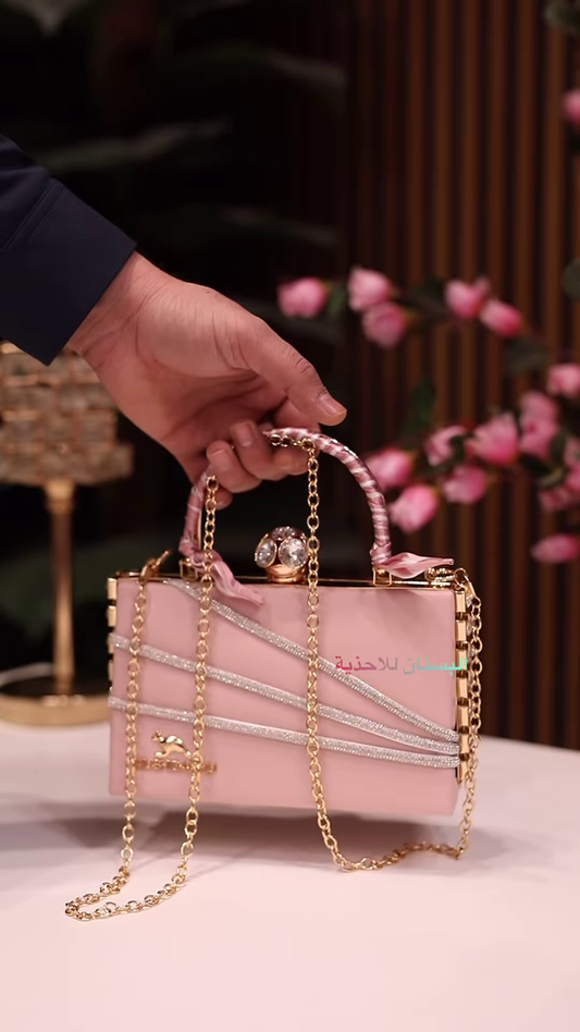 Blush Glamour Handbag