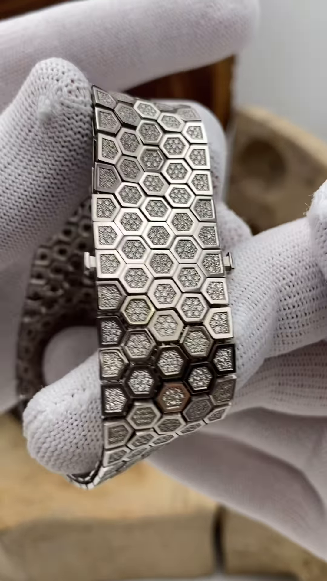 Diamond-Set Bracelet