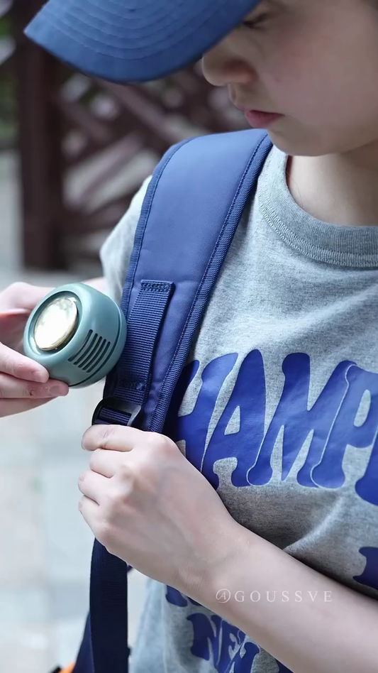 Wearable Waist Fan: Personal Cooling Device