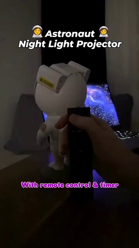 Astronaut Night Light Projector with Remote Control & Timer